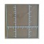 Cristal 5 más 5 laminado para podoscopio con instalación eléctrica en acero cromado Cristal 5 más 5 laminado para podoscopio con instalación eléctrica en acero cromado